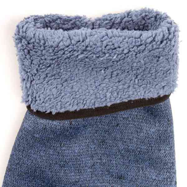 Arrak Outdoor, Hoodie d'hiver unisexe avec doublure peluche, bleu-marine – Image 3