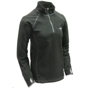 Arrak Outdoor, sweat-shirt polaire pour femmes "Peak Microfleece" noir