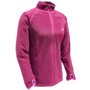 Arrak Outdoor, sweat-shirt polaire pour femmes "Peak Microfleece" fuchsia