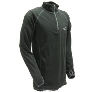 Arrak Outdoor, sweat-shirt polaire pour hommes "Peak Microfleece" noir