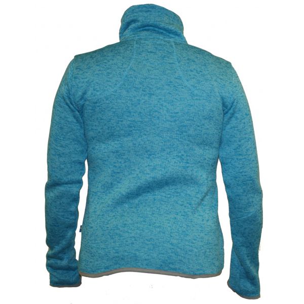 Arrak Outdoor, veste pour femmes "Everglade Fleece" bleu mêlé – Image 3