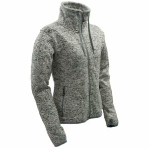 Arrak Outdoor, veste pour femmes "Everglade Fleece" gris mêlé