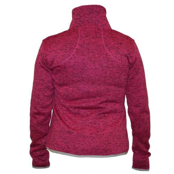Arrak Outdoor, veste pour femmes "Everglade Fleece" pink mêlé – Image 2