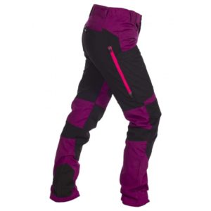 Arrak, pantalon pour femmes "Active Stretch" noir/fuchsia