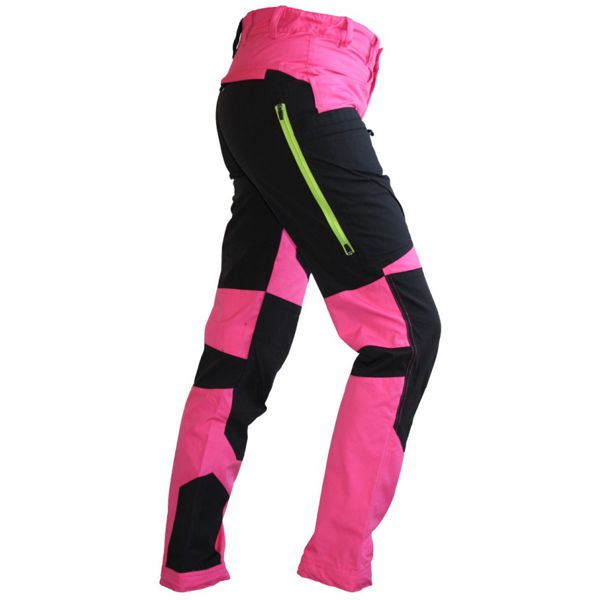 Arrak, pantalon pour femmes "Active Stretch" noir/rose