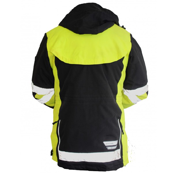 Arrak Outdoor, veste originale noir/jaune – Image 3