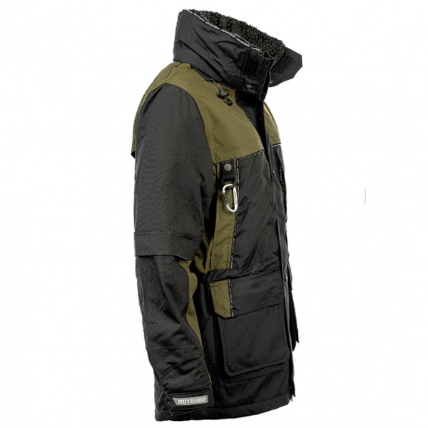 Arrak Outdoor, veste originale noir/olive – Image 3
