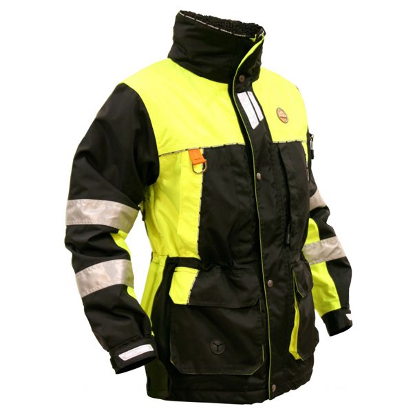 Arrak Outdoor, veste originale noir/jaune