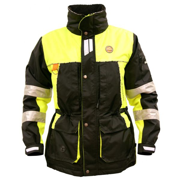 Arrak Outdoor, veste originale noir/jaune – Image 2