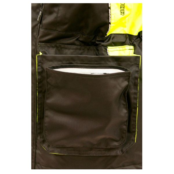 Arrak Outdoor, veste originale noir/jaune – Image 5