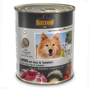 Belcando, boîte Agneau avec riz et tomates
