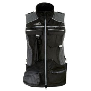 Dogger, gilet femmes "Xena", noir/gris