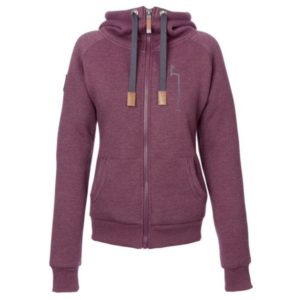 Dogger, Hoodie d'hiver avec doublure peluche, violet
