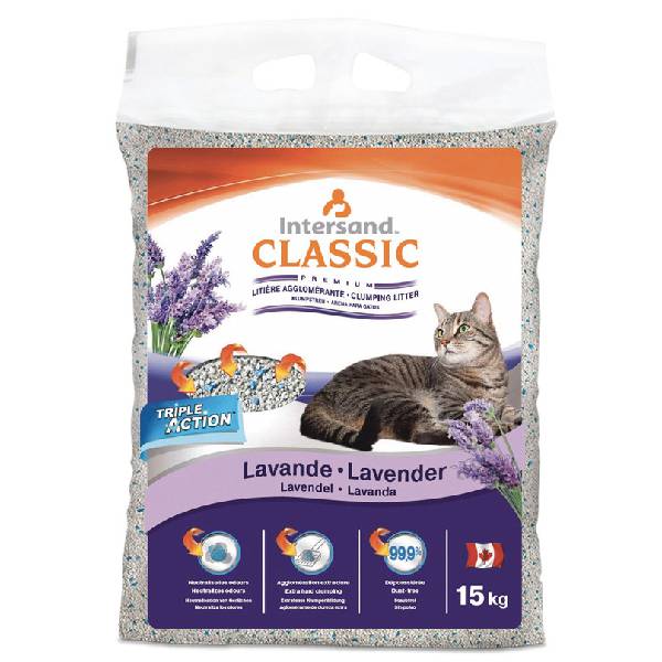 Extrême Classic, litière pr chats parfum lavande ou poudre pour bébés – Image 3