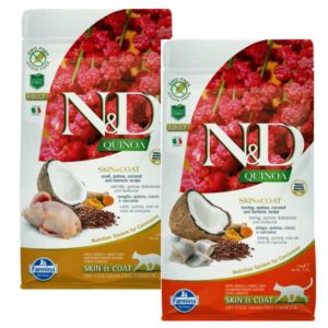 Farmina Feline Grain Free Quinoa, Adult Peau & Pelage