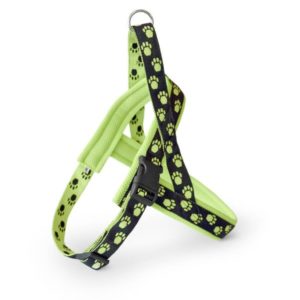 Harnais norvégien, lime/noir