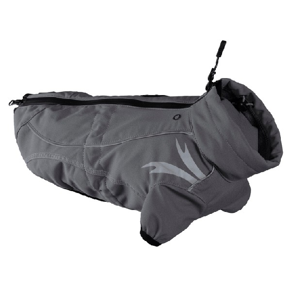 Hurtta, manteau anti-froid en softshell, noir