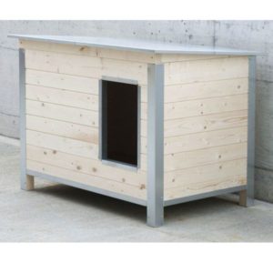 Niche avec toit incliné