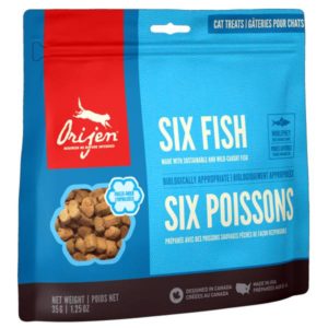 Orijen Cat Friandises lyophilisées, 6-Fish, 35gr