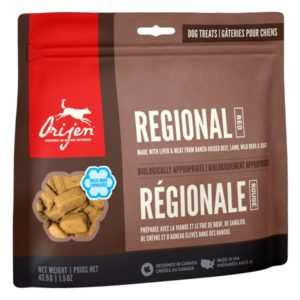 Orijen Dog Friandises lyophilisées Regional Red