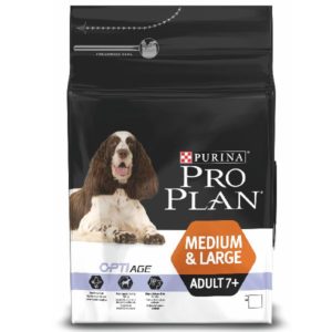 Proplan Dog, Adult 7+ Medium & Large (poulet)