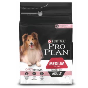 Proplan Dog, Adult Medium Sensitive Skin (saumon)