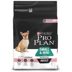 Proplan Dog, Adult Small & Mini Sensitive Skin, (saumon)