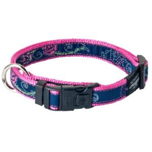 Rogz, collier Fancy Dress "Denim Rose"